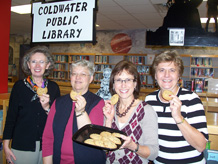 Cookie winners from the Online Book Club.